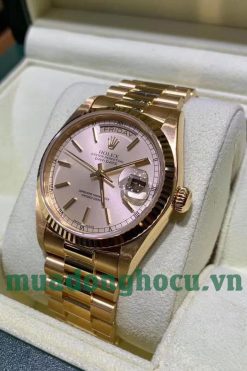 Đồng Hồ Nam Rolex 18038 Day-Date 36MM Vàng 18K