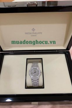 Đồng Hồ Patek Philippe Nautilus Full Kim Cương 3 Đồng Hồ Patek Philippe Nautilus Full Kim Cương