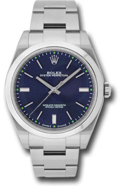 Đồng Hồ Rolex 114300 blio Oyster Perpetual No-Date 39mm - Domed Bezel
