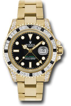 Đồng Hồ Rolex 116758SANR GMT-Master II Yellow Gold