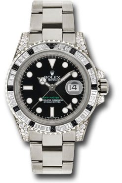Đồng Hồ Rolex 116759SANR GMT-Master II White Gold