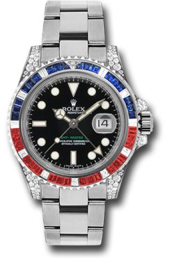 Đồng Hồ Rolex 116759SARU GMT-Master II White Gold