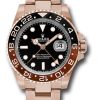 Đồng Hồ Rolex 126715CHNR bk GMT-Master II Everose Gold Watch 2 Đồng Hồ Rolex 126715CHNR bk GMT-Master II Everose Gold Watch