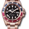 Đồng Hồ Rolex 126755SARU bk GMT-Master II Everose Gold 2 Đồng Hồ Rolex 126755SARU bk GMT-Master II Everose Gold
