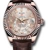 Đồng Hồ Rolex 326135 su Sky-Dweller Everose Gold - Leather Strap 1 Đồng Hồ Rolex 326135 su Sky-Dweller Everose Gold - Leather Strap