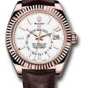 Đồng Hồ Rolex 326135 w Sky-Dweller Everose Gold - Leather Strap 2 Đồng Hồ Rolex 326135 w Sky-Dweller Everose Gold - Leather Strap