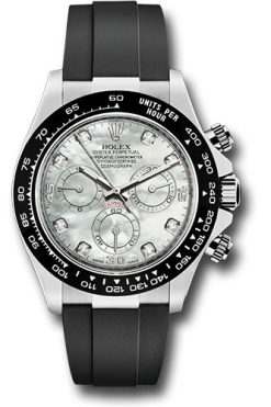 Đồng Hồ Rolex 116519LN mdof Daytona White Gold - Oysterflex Strap
