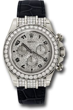 Đồng Hồ Rolex 116599RBR Daytona White Gold - Diamond Bezel