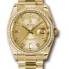Đồng Hồ Rolex 118348 chd Day-Date 36 Yellow Gold - 52 Dia Bezel - President 2 Đồng Hồ Rolex 118348 chd Day-Date 36 Yellow Gold - 52 Dia Bezel - President