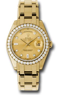 Đồng Hồ Rolex 18948 chd Day-Date Special Edition Yellow Gold Masterpiece