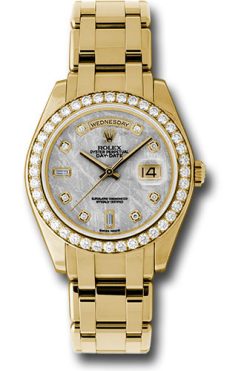 Đồng Hồ Rolex 18948 mtd Day-Date Special Edition Yellow Gold Masterpiece
