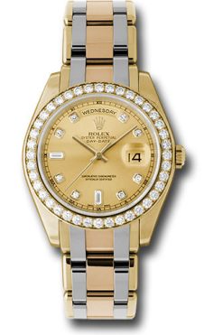 Đồng Hồ Rolex 18948tri chd Day-Date Special Edition Tridor Masterpiece