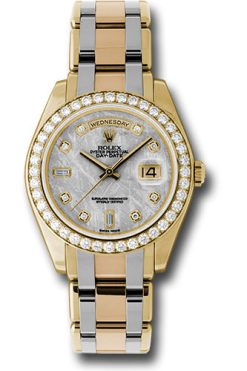 Đồng Hồ Rolex 18948tri mtd Day-Date Special Edition Tridor Masterpiece