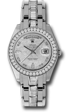 Đồng Hồ Rolex Day-Date 18956 BRIL Special Edition Platinum Masterpiece