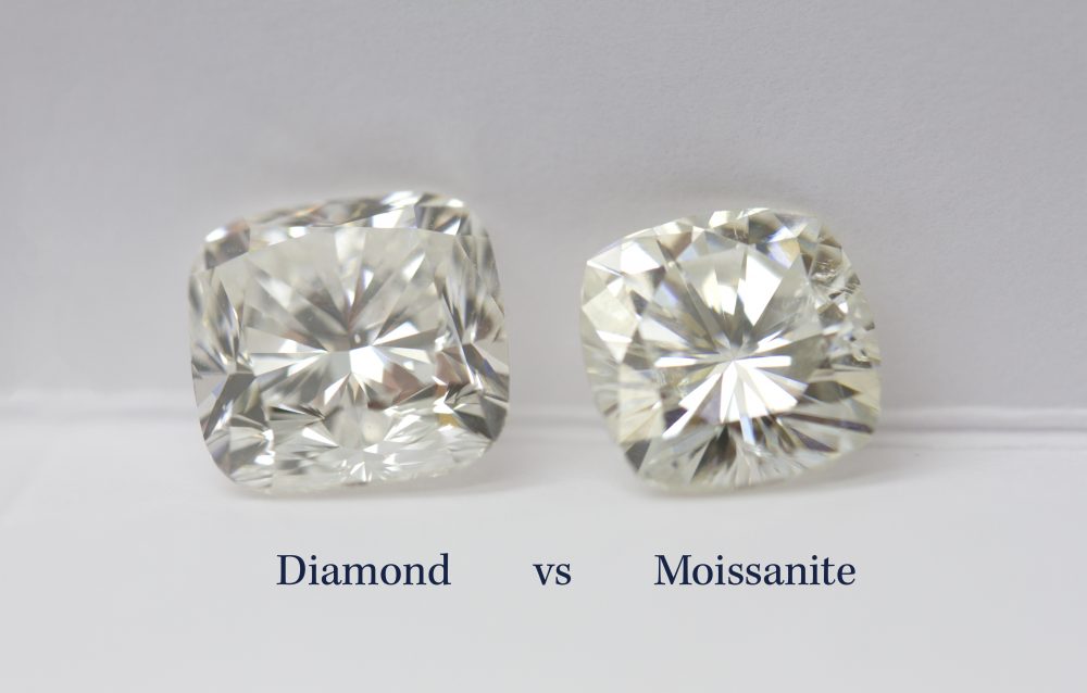 Phân biệtt kim cương và kim cương Moissanite