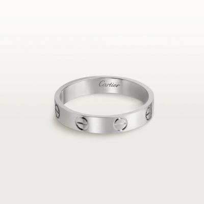 Nhẫn Cartier CRB4085100 - LOVE wedding band - White gold