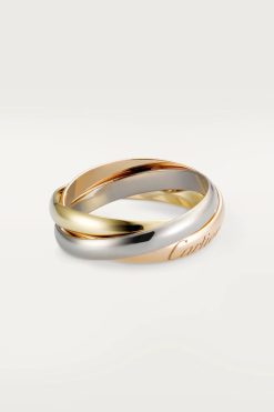 Cartier CRB4086100 - Trinity ring, small model - White gold, yellow gold, pink gold