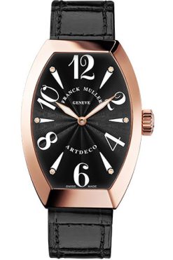 Đồng Hồ Franck Muller 11002 S QZ 5N Black Art Deco 23 mm - Rose Gold