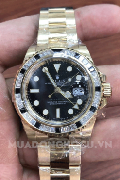 Đồng Hồ Rolex Oyster Perpetual GMT-Master II Yellow Gold