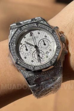 Đồng Hồ Audemars Piguet Royal Oak Chronograph Diamond White Gold 25967BC.ZZ.1185BC.01 5 Đồng Hồ Audemars Piguet Royal Oak Chronograph Diamond White Gold 25967BC.ZZ.1185BC.01