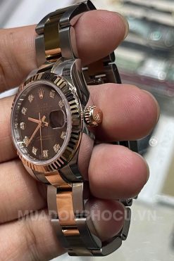 Đồng hồ Rolex Lady Datejust 28 mm Steel and Everose Gold 279171-0010