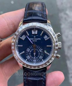 Đồng Hồ Patek Philippe Complications Diamond Platinum Chronograph 5961P-001