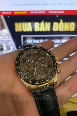 Đồng Hồ Rolex Daytona Chocolate Brown Dial 18k Rose Gold 116515LN