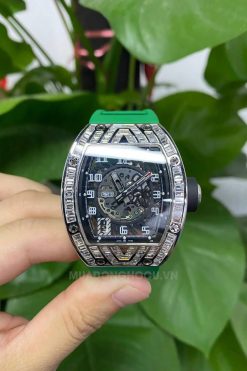 Richard Mille RM 010 White Gold, Custom Baguette Diamond