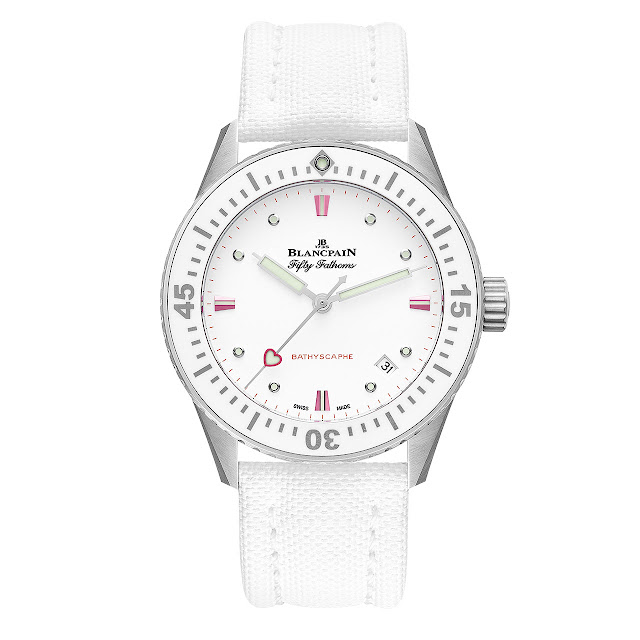 Blancpain ra mắt chiếc đồng hồ chào đón ngày Valentine sắp tới 2023 3 Blancpain Fifty Fathoms Collection Valentine’s Day 2023_002