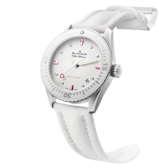 Blancpain ra mắt chiếc đồng hồ chào đón ngày Valentine sắp tới 2023 6 Blancpain Fifty Fathoms Collection Valentine’s Day 2023_002