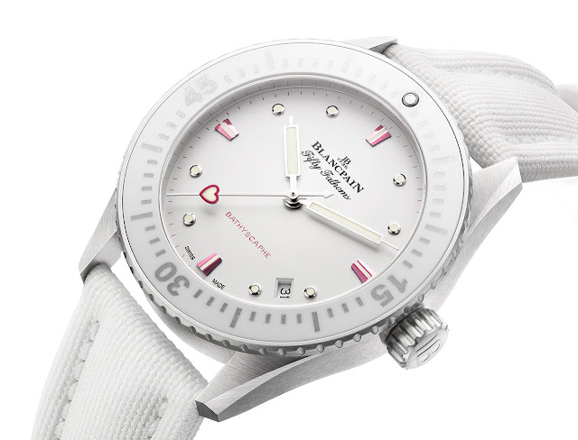 Blancpain ra mắt chiếc đồng hồ chào đón ngày Valentine sắp tới 2023 4 Blancpain Fifty Fathoms Collection Valentine’s Day 2023_002