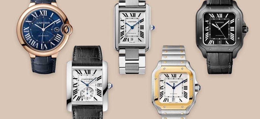 Thu mua đồng hồ Cartier cũ chính hãng