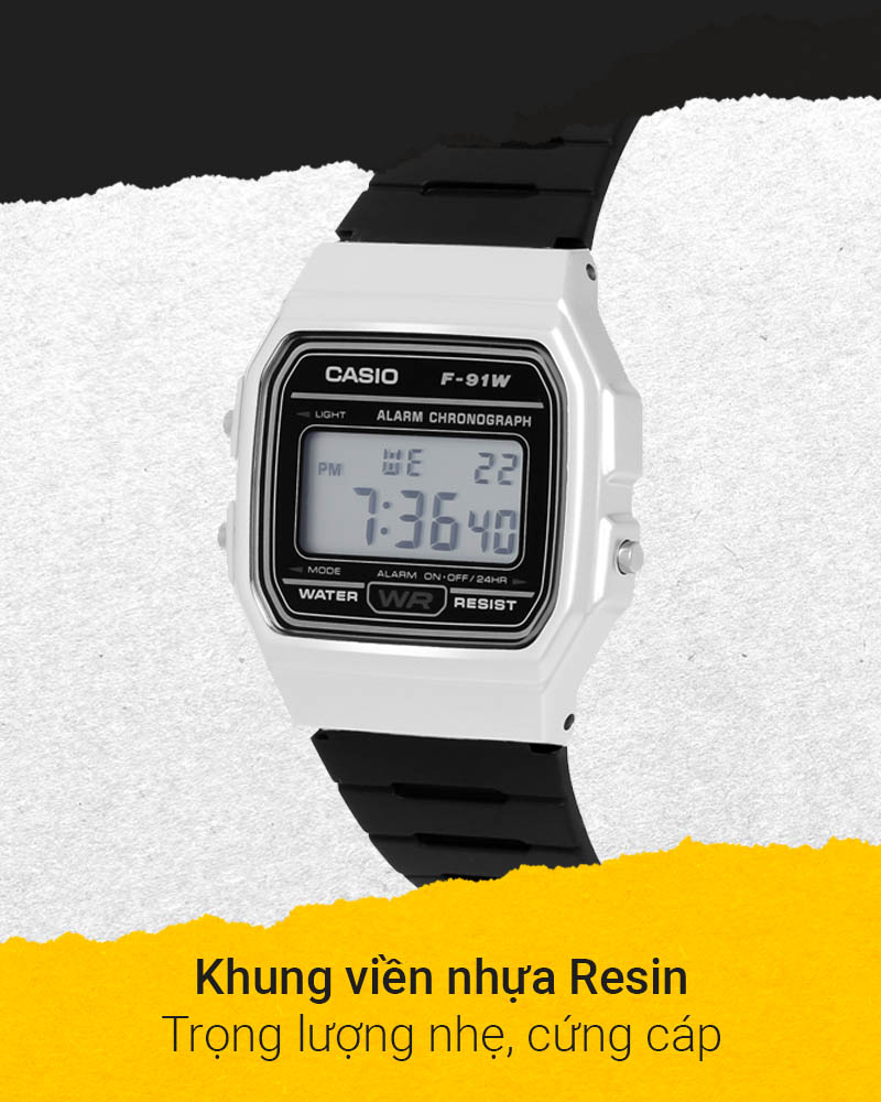 Đồng Hồ Casio F91W Chính Hãng Sự Lựa Chọn Hoàn Hảo Cho Phái Mạnh
