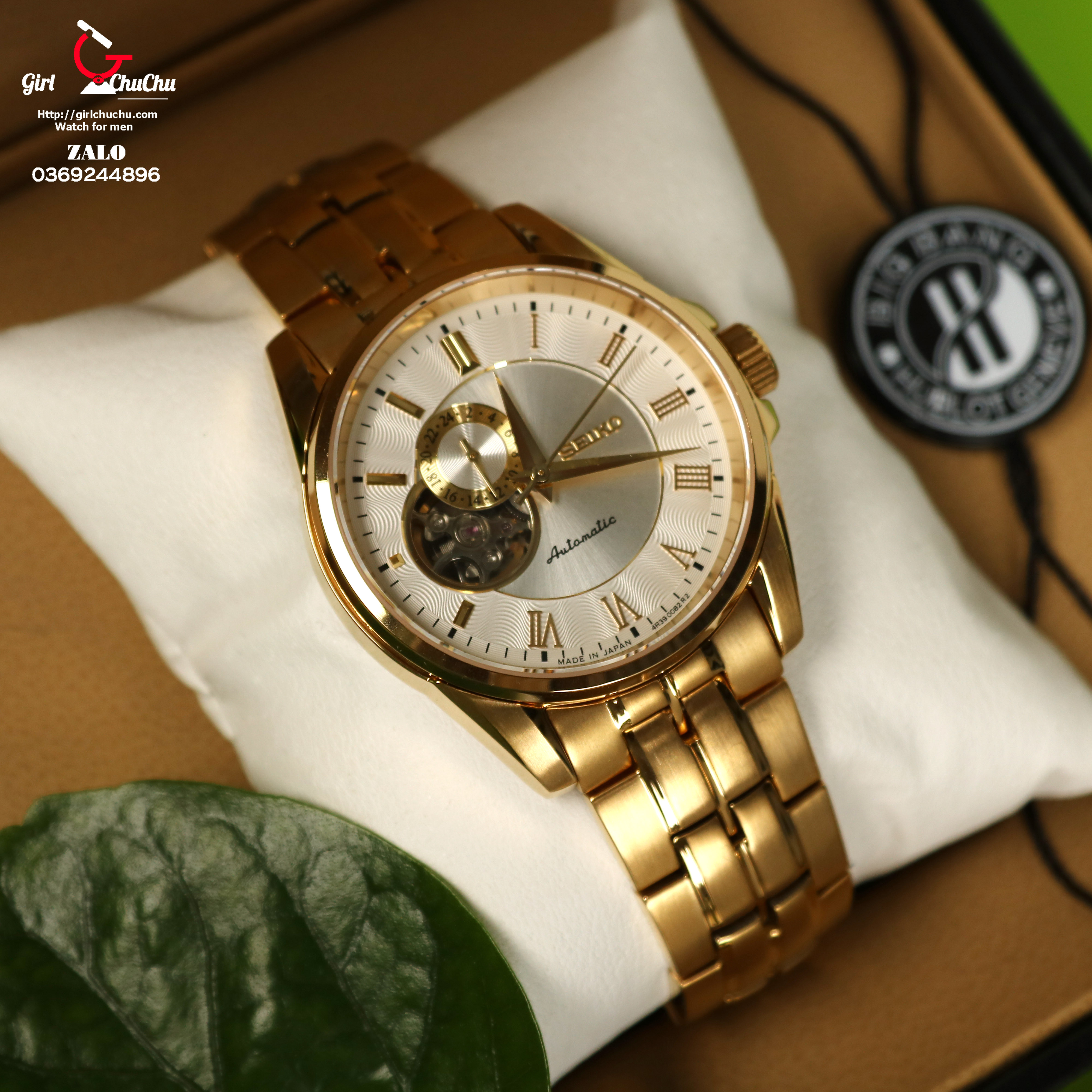 Đồng Hồ Seiko Dây Kim Loại Phong Cách, Đa D dạng và Chính Hãng