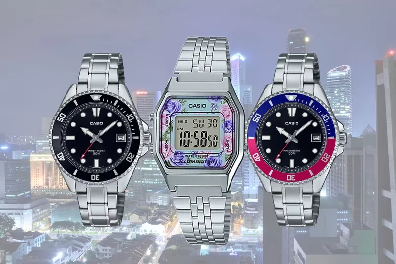 Tất Tần Tật Về Đồng Hồ Casio Dây Kim Loại Sự Lựa Chọn Hoàn Hảo Cho Phái Mạnh Và Nữ Nhẹ Nhàng