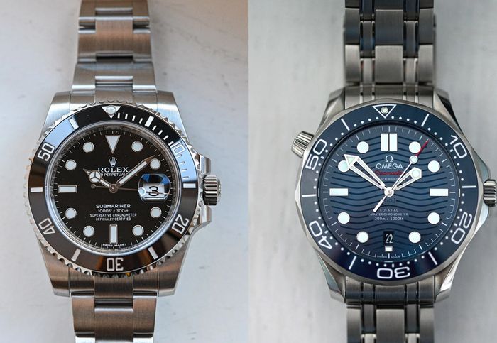 Mua đồng hồ cũ nên mua đồng hồ Omega hay Rolex?