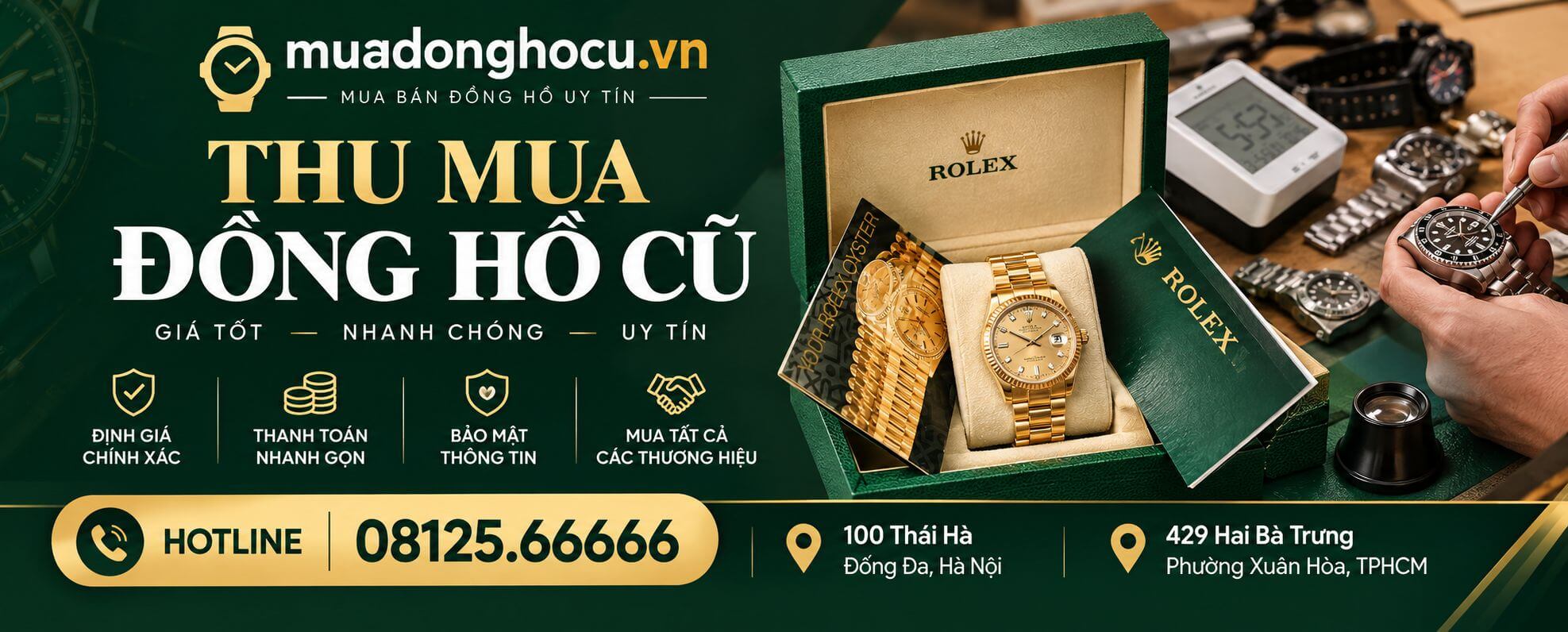 thu mua đồng hồ cũ